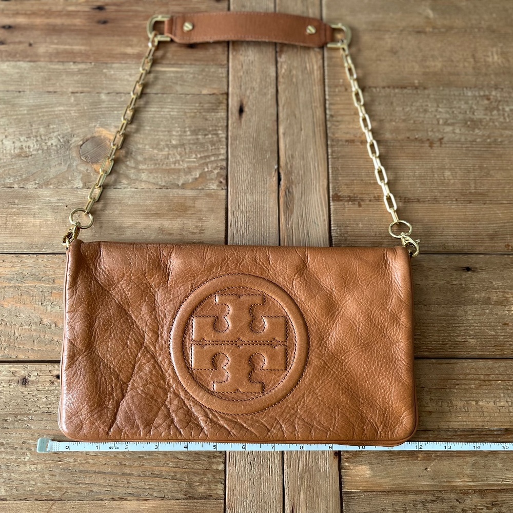 Tory Burch Tan Reva Clutch